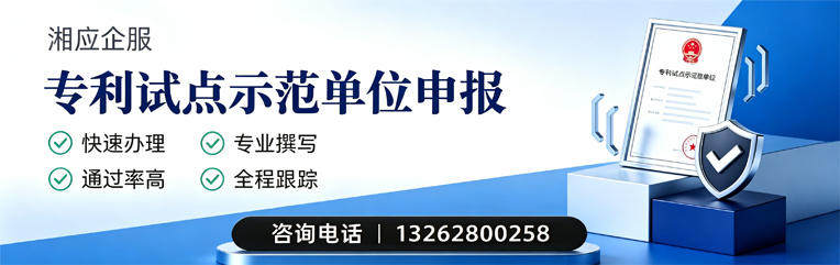 张家口专利试点示范单位申报服务