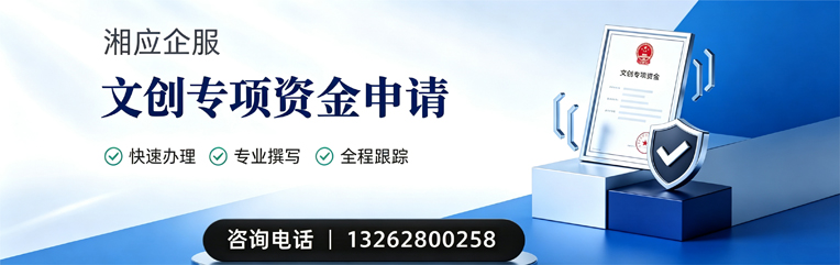 张家口文创专项资金申报服务