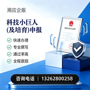 张家口科技小巨人及培育企业申报服务