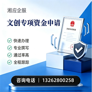 张家口文创专项资金申报服务