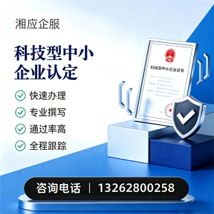 张家口科技型中小企业认定申报服务
